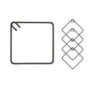 Staffe Antisismiche Armatura Ferro 35x35 cm Strutture Cemento Formati Multipli