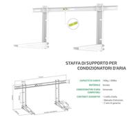 SUPPORTO UNIVERSALE PER CONDIZIONATORE D'ARIA 9000BTU 12000BTU 18000BTU MAX 140K