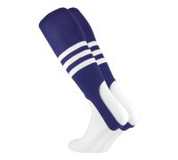 Staffe da baseball MadSportsStuff modello B (blu navy bianco medio)
