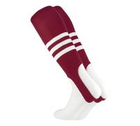 Staffe da baseball MadSportsStuff modello B (Cardinale/Bianco Grande)