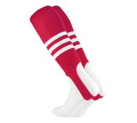 Staffe da baseball MadSportsStuff modello B (ScarletWhite Medium)