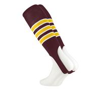 Staffe da baseball MadSportsStuff modello D (marrone dorato bianco grande)