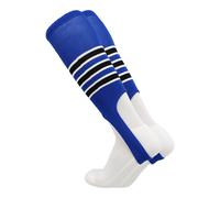 Staffe da baseball MadSportsStuff modello D (RoyalBlackWhite Large)