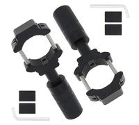 Staffe di Barra Luminosa Supporto per montaggio luci per moto, scooter, ATV e UTV, installazione di faretti, marcia, paraurti, forcella, espansione fari(2pcs)