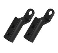 Staffe di Barra Luminosa Supporto per riflettore per moto in lega di alluminio, supporto per specchietto retrovisore, accessorio per modifica e bici(2pcs)