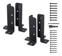 Staffe di base for ancoraggi for pali da ponte regolabili LX0C, accessori portatili robusti e rinforzati for un supporto sicuro della struttura del ponte