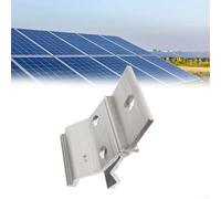 Staffe di montaggio del pannello solare, dispositivo d'angolo leggero della lega di alluminio per l'installazione delle mattonelle solari fotovoltaiche con gli accessori delle viti