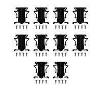 Staffe di Montaggio PCB 10 Set per Guida DIN 35mm Supporti Circuiti di Sicurezza