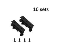 Staffe di Montaggio PCB 10 Set per Guida DIN 35mm Supporti Circuiti di Sicurezza