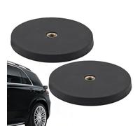 Staffe di montaggio per barre luminose - Set di 2 pezzi con base magnetica per presa forte | Supporti interni per luci fendinebbia - per auto, SUV, camper, trattori e altri tipi di