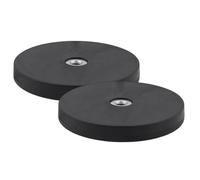 Staffe di montaggio per barre luminose | Set di 2 pezzi con fissaggio magnetico | Supporti interni per luci fendinebbia | per camion rimorchio