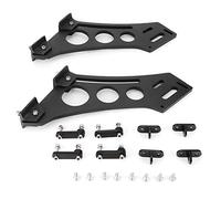 Staffe di montaggio per spoiler, staffe di montaggio per gambe per spoiler posteriore in lega di alluminio per auto universale 10 pollici