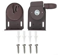 Staffe di montaggio per tende a rullo per esterni, design antivento, hardware di fissaggio di lunga durata per un funzionamento fluido della tenda, compatibili con più stili, 1 set di kit di