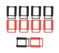 Staffe di Montaggio SSD da 10 Pezzi, Staffa di Montaggio del Convertitore per Alloggiamento del Disco Rigido Vassoio Caddy per SSD HDD da 2,5 Pollici, Materiale Plastico