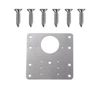 Staffe di riparazione per cerniere in acciaio inos Stainless Steel Hinge Repair Plate 9x9cm 9x5cm With Screws(9cmx9cm 1pc)