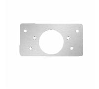 Staffe di riparazione per cerniere in acciaio inos Stainless Steel Hinge Repair Plate For Cabinet Door And Side Panel 2/6/10 pcs(2pcs)