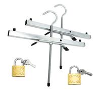 Staffe di sicurezza per scale | Morsetti stabilizzatori per scale | Presa universale per scala | Utile in ambienti residenziali e commerciali, garantendo un ambiente di lavoro sicuro per varie altezze