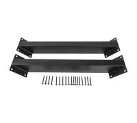 Staffe di supporto per gazebo in metallo diagonale in legno, colore nero | Queste staffe stabilizzano le strutture in legno da esterno contro forti venti e intemperie.