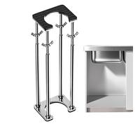 Staffe di supporto per lavello sottopensile, asta per lavello da tavolo, per piani di lavoro della cucina, bagno, doccia, appartamenti in affitto, dormitorio