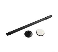 Staffe di supporto regolabili sotto il lavello, in plastica, altezza 30-80 cm, per barra di installazione del lavello da cucina, kit anti abbassamento, confezione da 2 (50-80 cm, nero)