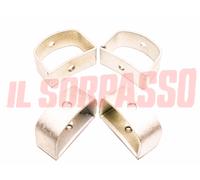 STAFFE DISTANZIALI PARAURTI ANTERIORE + POSTERIORE FIAT TOPOLINO 500 C BELVEDERE