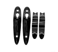 Staffe Estensione Frecce Posteriori per Softail per dyna - Supporto Cromo Spostamento Luci - Montaggio Diretto Modelli per Low Rider per breakout per Fat Bob(Black)