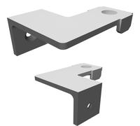 Staffe Fissaggio per Lavastoviglie Bosch Neff Siemens Incasso Angolo 90 Gradi 3D