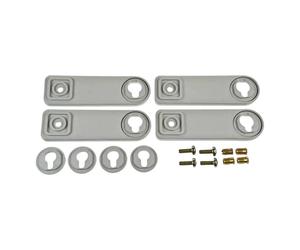 Staffe fissaggio per quadri Abb Gemini plastica 4pz 1SL0342A00