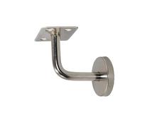 Staffe for corrimano for scale in acciaio inossidabile | Argento 8 pollici 10 PZ: supporto for ringhiera(Flat Support)