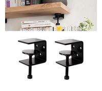 Staffe for mensole in Ferro, Libreria da Parete Galleggiante in Metallo, Supporto Appeso Nascosto, Pannelli for Impalcature for Mobili Decorativi Montati(L)