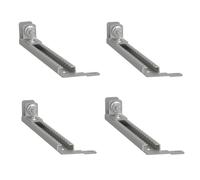 Staffe guide scorrevoli Schneider H350 4 pezzi NSYDPLM350