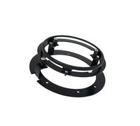 staffe lampada forcella anteriore Adatto per motocicletta Adatto per fari da 5,75 pollici Kit adattatore per staffa di montaggio del faro da 1 pezzo(5.75inch black)