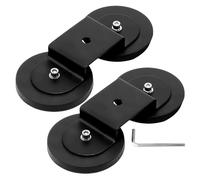 Staffe luminose, base magnetica a LED, supporto in lega di alluminio, staffe resistenti, senza foratura, per SUV, auto, fuoristrada, avventure all'aperto, tetti