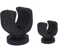 Staffe magnetiche di montaggio, supporto magnetico per rack, forti magneti e morsetto flessibile, per staffa di fotografia, supporto per auto, torce a LED e cose simili, (1 grande + 1 piccolo)