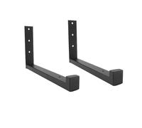 Staffe Metalliche Wall Mounted Load-bearing Layer Plate Bracket Partition Triangle Kitchen Storage Space Wooden Board Support