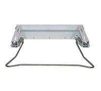 STAFFE MOBILI A GAS Per Lavabo Disabili Bianco Con Supporti Cromato