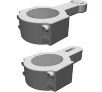 Staffe Montaggio Barra LED per Bull Bar Suzuki Jimny Stampate 3D