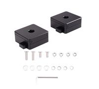 Staffe Montaggio Fari LED For Universal Auto Cofano Alluminio M8 42x36x16mm Kit