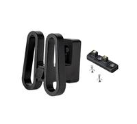 Staffe montaggio per portapacchi anteriori per biciclette Alluminio leggero con la maggior parte delle bici Durata Struttura antiurto Staffe per portapacchi anteriori per biciclette leggere