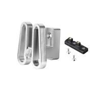 Staffe montaggio per portapacchi anteriori per biciclette Alluminio leggero con la maggior parte delle bici Durata Struttura antiurto Staffe per portapacchi anteriori per biciclette leggere