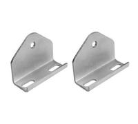 STAFFE MULTIFORO 100 x 80 MM COPPIA ACCESSORI RULLI CARRELLO BARCA NAUTICA
