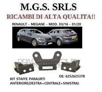 STAFFE PARAURTI ANTERIORE DESTR CENTRALE+SINISTRA RENAULT MEGANE IV 03/16-01/20