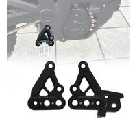 Staffe Pedane Moto Sinistra Destra in Alluminio per Talaria MX3 MX4 Nero