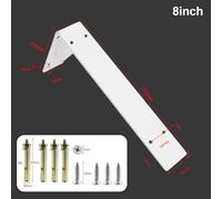 Staffe per caminetto resistenti Grande mensola in metallo a parete Triangolo galleggiante Staffa treppiede in ferro ispessito miglioramento domestico