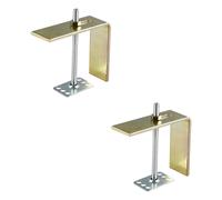 Staffe per clip per lavabo sottopiano da 2 pezzi per uso domestico, bagno da