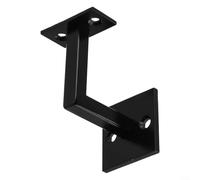 Staffe per corrimano per scale, altezza 6,6 cm, base 5,1 x 5,1 cm, supporto per montaggio a parete in acciaio inox, per uso residenziale e commerciale