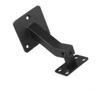 Staffe per corrimano per scale nere in acciaio inox, supporto da parete per scale interne ed esterne, kit di montaggio per balaustra resistente, 9,1 cm