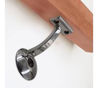 Staffe per corrimano, staffe per ringhiere in acciaio inossidabile, staffa per corrimano resistente per scale corrimano striscioni interni ed esterni