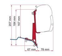 STAFFE PER F45/F35 ADAPTER FORD CUSTOM DEEP BLACK 98655Z112