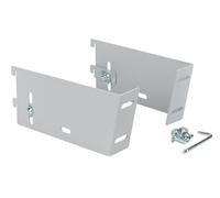 Staffe per fissaggio testata luminosa ai montanti, 2 pz - M - 20 cm